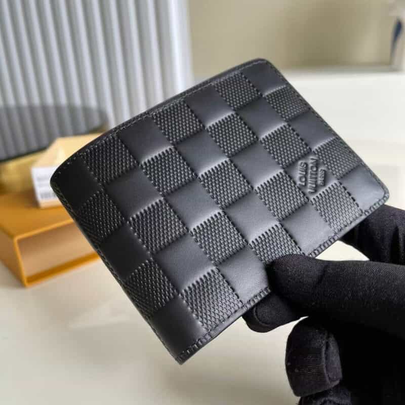 Louis Vuitton DAMIER INFINI Multiple wallet (N63124)