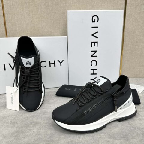 💋💍GVX 新品  Givench* 纪梵希 SPECTRE慢跑低帮拉链休闲鞋运动鞋